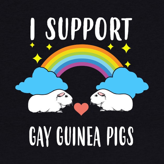 I Support Gay Guinea Pigs LGBT Pride by ROMANSAVINRST